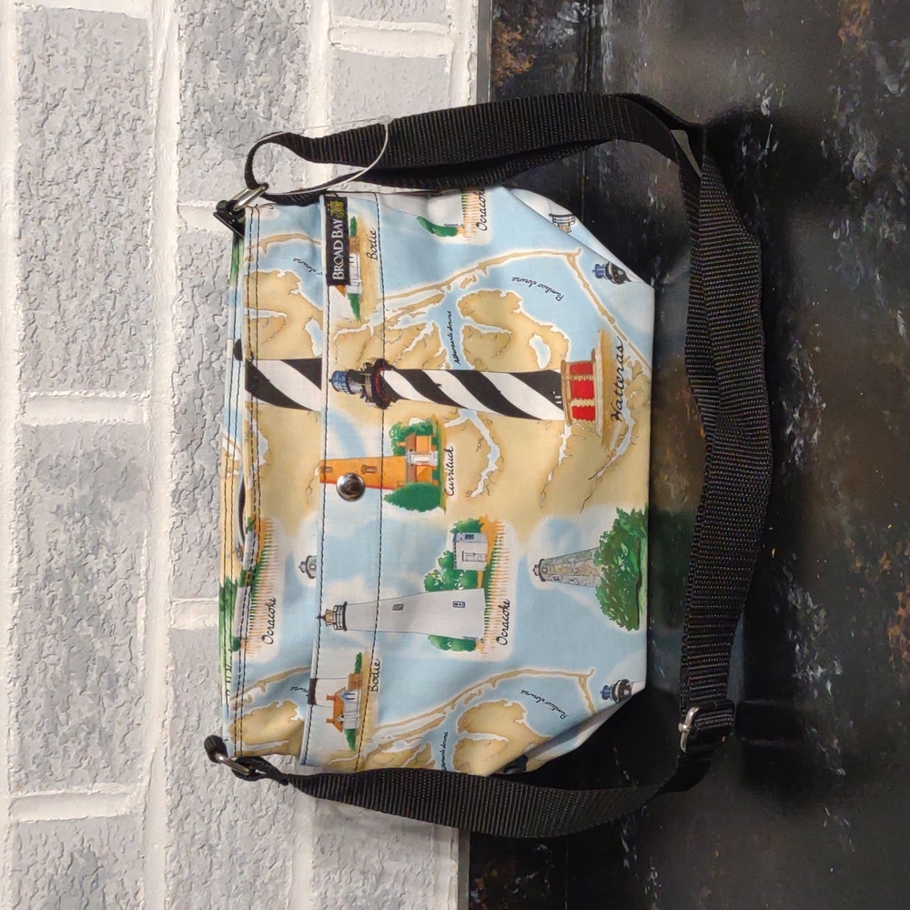 FREE w/ Bundle Broad Bay North Carolina Lunch Purse Crossbody Bag Vacation Purse